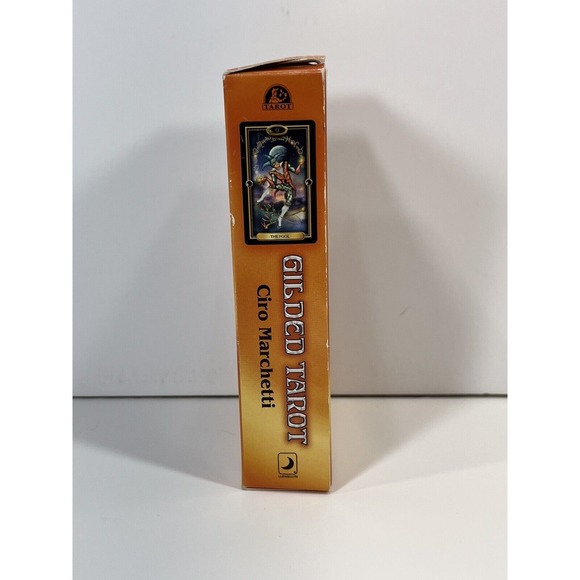 Gilded Tarot Cards Deck by Ciro Marchetti Divination Complete Set - Picture 10 of 13